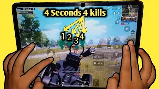 Ipad pro 2020 handcam gameplay | 7 finger claw gyroscope off | pubg mobile