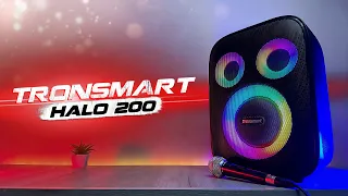 ВОТ ЭТО МОЩЬ! 120W! КАРАОКИ СИСТЕМА и БЛЮТУЗ КОЛОНКА! Обзор Tronsmart  Halo 200