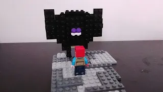 WITHER STORM Minecraft lego stop motion.