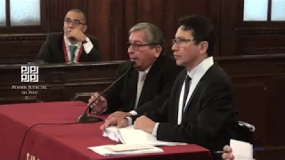 CASO JULIO GUTIÉRREZ PEBE EXINTEGRANTE DEL CNM REQUERIMIENTO DE PRISIÓN PREVENTIVA