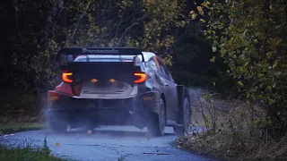 WRC Central European Rally 2023 - Raw Sound - Best of Friday by Corvideo