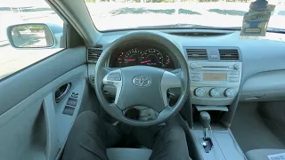 2010 Toyota Camry LE POV ASMR Test Drive