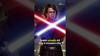 What Did Anakin Do With Dooku's Lightsaber? #shorts