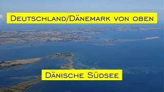 Deutschland / Dänemark von oben - Dänische Südsee