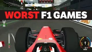 The Top 5 Worst F1 Games In History