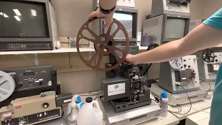 How to Digitize 70 year old 16mm Movie Film Reels from start to finish. Clean, prep, transfer & save
