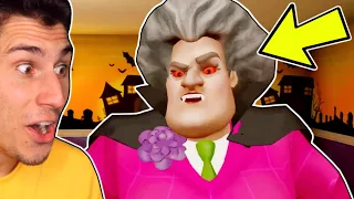 NEW Scary Teacher 3D HALLOWEEN LEVEL!!