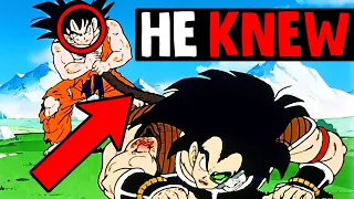 Why Goku was SMART letting Raditz Tail go