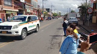 Tour Colombia 2024. Etapa 5, salida pelotón desde Cota.