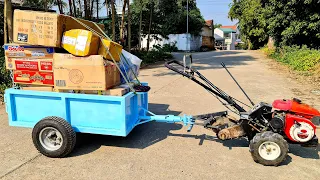 DIY Mini Cargo Tractor Carry 500kg 6.0 HP