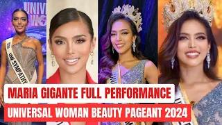 FULL PERFORMANCE of Miss MARIA GIGANTE UNIVERSAL WOMAN 2024