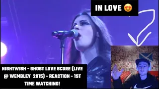 Nightwish - Ghost Love Score (Live @ Wembley  2015) - REACTION - 1ST TIME! - I'M BACK WITH THE NW!