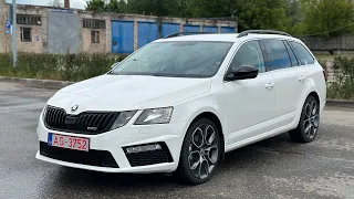 Skoda Octavia A7 RS G-Tec. Газ-метан. Пробег 9700км. Webasto. Авто из Швеции. Псков.