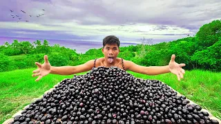 WOW! Amazing Wild (Java Fruits) Eating Delicious | Mouth Watering 🤤😍