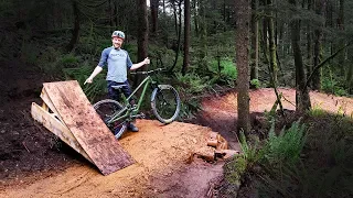 Using a Wooden Ramp to Build, Test and Tune a Dirt Jump!