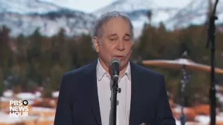 Watch Paul Simon perform at the 2016 Democratic National Convention