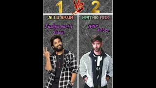 Allu Arjun vs Hrithik Roshan full comparison video//#alluarjun #hrithikroshan #rd