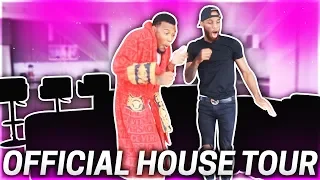 OUR OFFICIAL FURNISHED HOUSE TOUR!!! (WE TURNED OUR HOME  INTO A NIGHT CLUB)