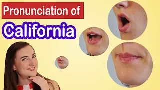 How to pronounce California, American English Pronunciation Lesson