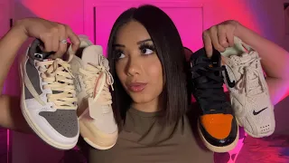 ASMR| 😱$6,000 Shoe Collection 👟🔥 (Whispers, tapping, scratching..)