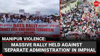 Manipur: Massive rally held against 'separate administration' in Imphal; Protestors demand NRC