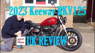 2023 Keeway RKV125 UK Review