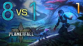 Age of Wonders: Planetfall | 8 vs 1 - Amazon Celestian #1