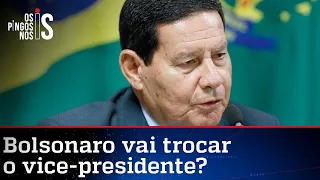 Imprensa planta que Mourão não será vice de Bolsonaro em 2022