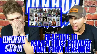 REACTING TO KAMEN RIDER PRIMARY FINAL FORM HENSHINS! | The WNHON Show Ep. 30