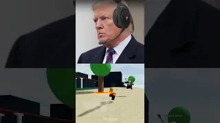 Trump 1v1s Biden In Combat Warriors #roblox #shorts