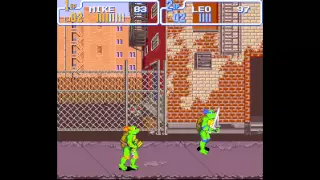 Teenage Mutant Hero Turtles: Turtles in Time - Scene 2 (1992) [SNES]