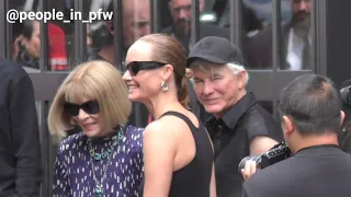 Anna Wintour, Baz Luhrmann & Amber Valletta - Balenciaga Haute Couture FW 23/24 show Paris - 5.07.23