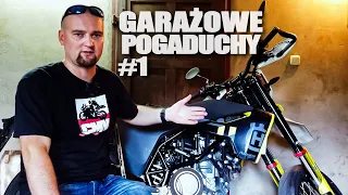 Garażowe pogaduchy #1 Husqvarna 701 w tle ;) Sprawdź co mam do motocykla