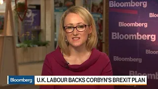 U.K. Labour Backs Corbyn’s Brexit Plan