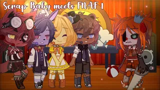 |•⚜Scrap Baby meets FNAF 1⚜•|(2/x)|Gacha Club+FNAF(read desc)