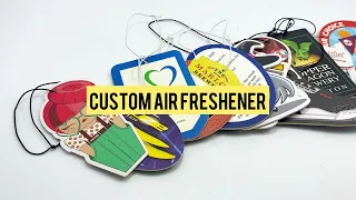 Custom Logo Car Air Freshener | Promotional Gift | Jin Sheu