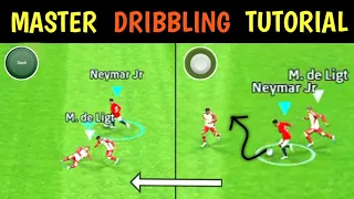 How To Perform Dribbling In E-football 2024 Mobile⚡ Tutorial || Goalzilla