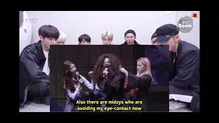 Bts reaction to itzy forgot they ara celebrities part 2