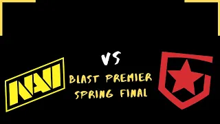 Gambit vs NAVI [Map 1, Dust 2] | BLAST Premier Spring Final Day 5