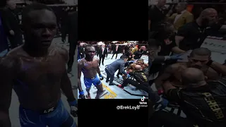 Funny Reaction To Israel Adesanya Knocking Out Alex Pereira! #UFC287 #erekloyd #theeazzyshow