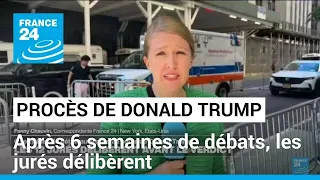 Six semaines de débats au procès pénal de Donald Trump : les 12 jurés délibèrent avant le verdict