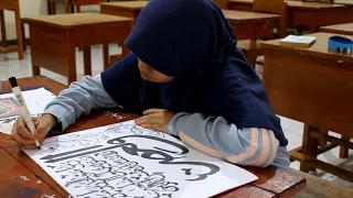 LOMBA KALIGRAFI - FARKHAH NAILA SAHIRA