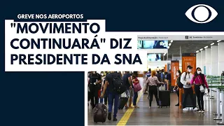 Greve de pilotos afeta nove aeroportos