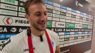 3. Liga | 5. Spieltag | SC Preußen Münster - SV Waldhof | Interviews