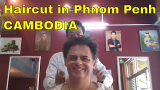 Real Asia Travel: Get a Haircut in Phnom Penh, Cambodia with Mr. J!