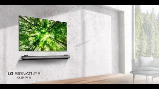 LG SIGNATURE OLED Wallpaper TV: Simplicity. Perfection.