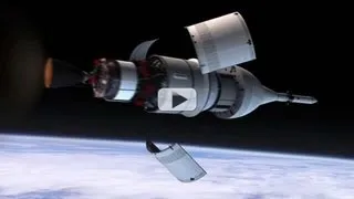 Orion Capsule Atop Delta Rocket - Adapter Needed | Video