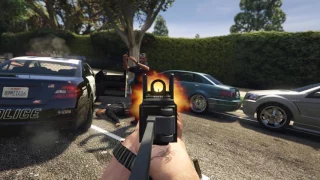 GTA 5 PC - Better First-person shooter Perspective