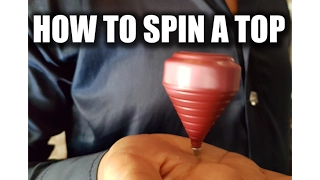 How To Spin A Top Using A Rope