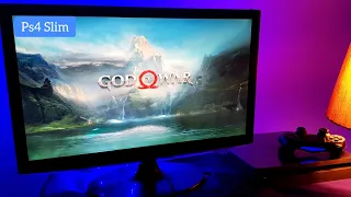God of War in 2024 || Ps4 Slim POV Gameplay Test || First Impression, Performance, graphics (1080p)
